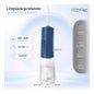 Irrigateur Dentaire Portable Aquapik UltraCare Plus 8 Embouts 5 Modes 300 ml (Bleu)