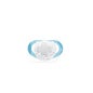 Chicco™ 4M+ tétine anatomique en caoutchouc physio bleu 1u