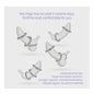 Crushious Set Anneaux Triple Bead Super Stretchy Clear 3uts