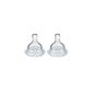 Avent Tétine 2 Trous Silicone Débit lent 1 mois+