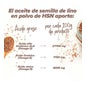 HSN Aceite de Semilla de Lino en Polvo 150g