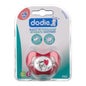 Dodies Sucette 2Ème Age Physiologique Coeurs Silicone Avec Anneau, Coloris Aléatoire