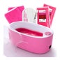 Boston Tech ParaffinLux Bain de Paraffine pour Mains 5 Litres Avec Cire Rose