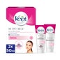Kit de crème faciale Veet 2X50ml