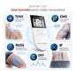 Boston Tech Électrostimulateur TENS EMS 5en1 Rechargeable Bleu