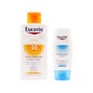 Eucerin™ Lotion solaire extra-légère SPF50+ 400ml + après soleil 150ml