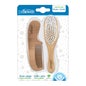 Dr. Brown'S Brosse Douce Sûr + Peigne Poignée Bois 2 uts