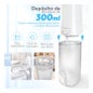 Irrigateur Dentaire Portable Aquapik UltraCare Plus 8 Embouts 5 Modes 300 ml (Blanc)