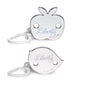 Suavinex™ Vieille chaine bleu vintage broche factice 1 pc