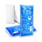 Boston Tech Sacs de Gel Froid et Chaud Premium avec Housse Réutilisable Multiposition 2 pcs