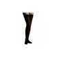 Farmalastic Bas Long Dentelle (A-F) Compression Normale T-Reina Noir