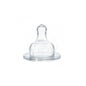 Nuby mamelon de dentition en silicone confort 3 positions 1 pc
