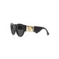 Versace Lunettes de Soleil Ve4438B GB1/87 Black Dark Grey 1ut