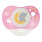 Luc et Léa Sucette Anatomique Nuit Él��phant Rose 0-6M 1 Unité