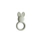 Mushie Teether Silicone Bunny Vert 1ut
