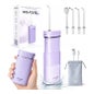 AquaPik Kit Mini Irrigateur Buccal Portable Voyage Charge USB Violet