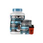 MuscleFit Pack Isolate 2kg Brownie + Creatina 300g + Shaker