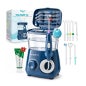 Aquapik100® Fil dentaire à eau Irrigateur dentaire 600 ml 10 niveaux Bleu 1 ud
