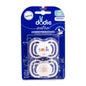 Dodie Extra Sucette Anatomique +6M F7 Fine Jour Nuit 2 uts