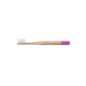 Brosse à dents Natur pour enfants Brosse à dents en bambou rose bambou