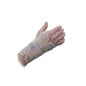 Bracelet court court droit beige Am203 Taille L (18-22cm)