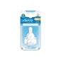 Tétine en silicone naturelle standard du Dr Brown +6mois N3 2 pièces