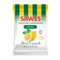 Sawes Comprimés balsamiques sans sucre, aromatisés au citron et contenant de la vitamine C, en sachet de 50 g