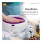 Boston Tech ParaffinLux Bain de Paraffine pour Mains 3 Litres Avec Cire Rose