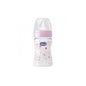 Chicco™ Biberon physiologique Tétine Latex Base large Flux normal Rose 150 ml 1 u.