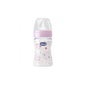 Chicco™ Biberon physiologique Tétine Latex Base large Flux normal Rose 150 ml 1 u.