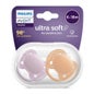 Philips Avent Chupete Ultra Soft 6-18m Rosa 2uds
