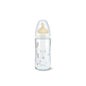 Nuk Latex mamelon mamelon large bouche bouteille en verre taille 1 240ml