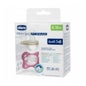 Chicco PhysioForma Dual Soft Rosa Cinzento 6-16M 2 Unidades Chicco PhysioForma Dual Soft Rosa Cinzento 6-16M 2 Unidades