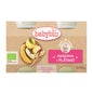 Babybio Bocal Pomme & Banane BIO 2x130g