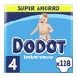 Dodot Box Baby Diapers Couches sèches pour bébés Taille 4 128uds