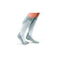 Jobst Sport Calcetín 15-20mmHg Blanco Gris Talla L 1 Par