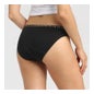 DIM Culotte Menstruelle Lavable Débit Abondant Coton Noir Taille ES 44-46/L