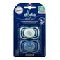 Dodie Extra Sucette Anatomique +6M F3 Fine Bleu 2 uts