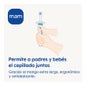 Brosse à dents pour bébés Mam Apprentissage Brosse de formation 5+M Vert 1 U