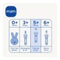 Brosse à dents pour bébés Mam Apprentissage Brosse de formation 5+M Vert 1 U