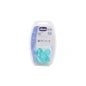 Chicco Physio Soft Sucette anatomique en silicone 6-12m bleue