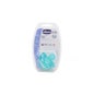 Chicco Physio Soft Sucette anatomique en silicone 6-12m bleue