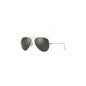 Ray-Ban Aviator Classic Vert Vert Classique G-15 Objectif de 55mm