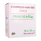 Pharmaplus Compresses Stériles Non Tissé 10x10cm 100uts