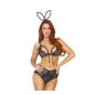 Leg Avenue Set 3 Piezas Conejita Sexy Talla Única