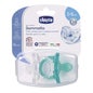 Chicco Physio Gommotto Sucette Silicone 0-6m 2 Unités