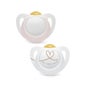 Nuk Star Sucette Latex 0-6M 2uts