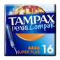Tampax Pearl Compak Super Plus Tampons 16 pièces