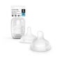 Suavinex Tétine Physiologique en Silicone Flow L 2 pièces