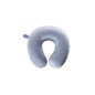 Oreiller de voyage en mousse à mémoire de forme bleue Oreiller viscoélastique 1 pc